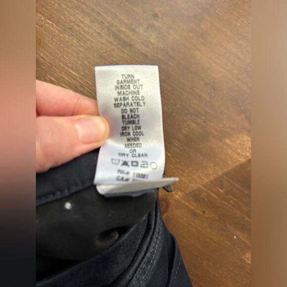 7 For All Mankind Jen 7 Black Ankle Skinny High Waisted Soft Stretch Jeans 22 - Picture 8 of 9